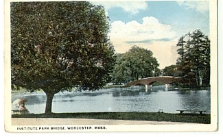 Worcester, Mass - Places of the Past, Institute Park